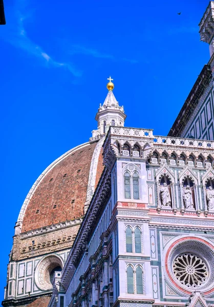 Daglig Udsigt Firenzes Domkirke Firenze Italien - Stock-foto