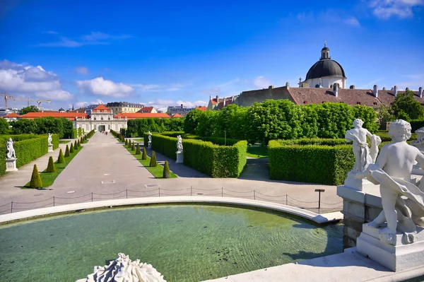 Viyana Avusturya Mayıs 2019 Belvedere Barok Sarayı Avusturya Nın Viyana — Stok fotoğraf