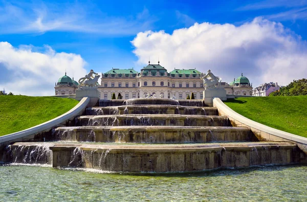 Wien Österreich Mai 2019 Barockschloss Belvedere Ist Ein Historischer Gebäudekomplex — Stockfoto