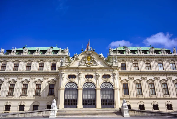 Βιέννη Αυστρία Μαΐου 2019 Μπαρόκ Παλάτι Belvedere Είναι Ένα Ιστορικό — Φωτογραφία Αρχείου