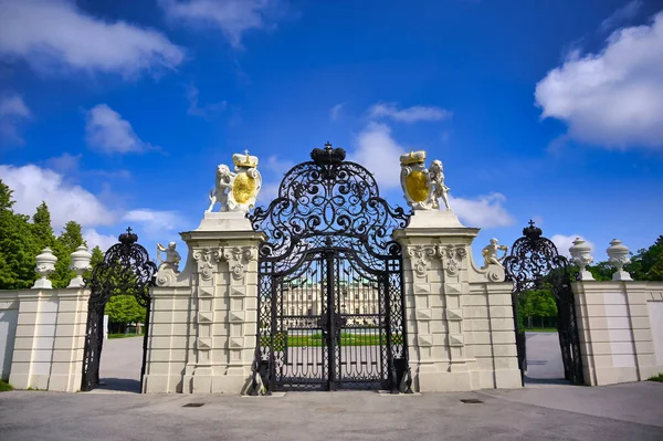 Wien Österreich Mai 2019 Barockschloss Belvedere Ist Ein Historischer Gebäudekomplex — Stockfoto