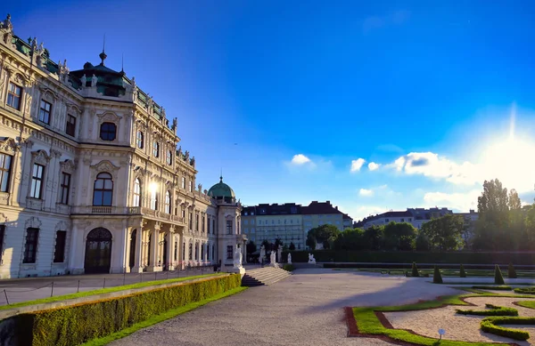 Viena Austria Mayo 2019 Palacio Barroco Belvedere Complejo Histórico Edificios — Foto de Stock