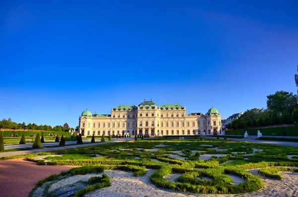 Viena Áustria Maio 2019 Palácio Barroco Belvedere Complexo Histórico Viena — Fotografia de Stock