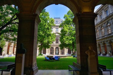 Viyana, Avusturya - 19 Mayıs 2019 - Viyana Üniversitesi Viyana, Avusturya 'da bulunan bir devlet üniversitesidir.. 