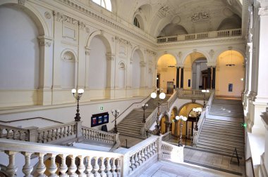 Viyana, Avusturya - 19 Mayıs 2019 - Viyana Üniversitesi Viyana, Avusturya 'da bulunan bir devlet üniversitesidir.. 