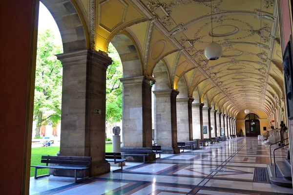奥地利维也纳 2019年5月19日 维也纳大学是一所位于奥地利维也纳的公立大学 — 图库照片