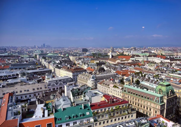 Aerial View Vienna Austria Stephen Cathedral Royalty Free Stock Photos