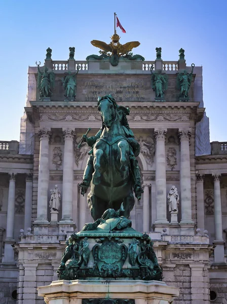 Βιέννη Αυστρία Μαΐου 2019 Παλάτι Του Χόφμπουργκ Είναι Ένα Συγκρότημα — Φωτογραφία Αρχείου