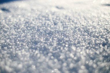 zemin arka plan bokeh üzerinde kar