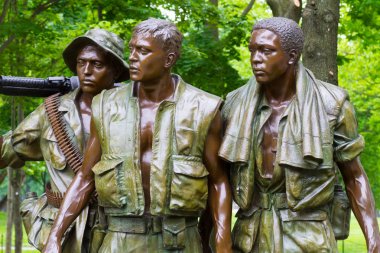 Vietnam Veterans Memorial, in Washington DC,  