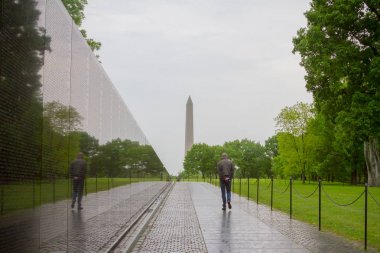 Vietnam Gazileri Anıtı, Washington Dc Maya Lin tarafından tasarlanmış 