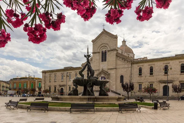 Puglia Talya Adriyatik Kıyısında Giovinazzo Şehir — Stok fotoğraf