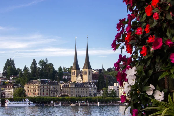 Lucerne City Switzerland Apls — Stock Photo, Image