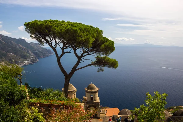 Ravello Amalfikust Buurt Van Napels Campanië Italië — Stockfoto