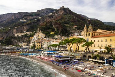 Amalfi Amalfi Coast İtalya Napoli yakınındaki