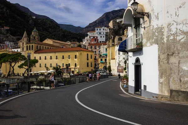 Amalfi Costa Amalfi Cerca Nápoles Italia — Foto de Stock