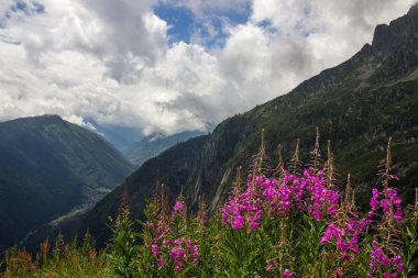 Baraj Emosson İsviçre Alpleri'nde Fransa sınırında