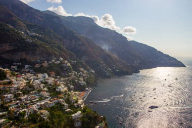 Positano Amalfi Coast İtalya Napoli yakınındaki