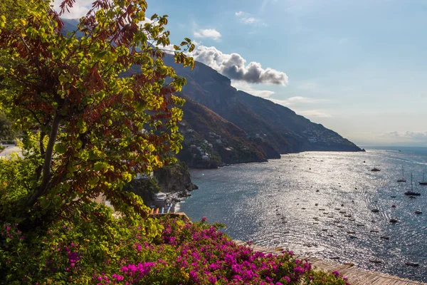 Positano Costa Amalfi Cerca Nápoles Italia — Foto de Stock