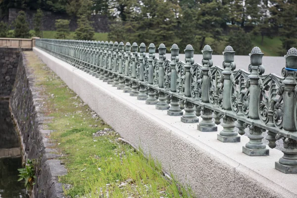 Balustrades van een brug — Stockfoto