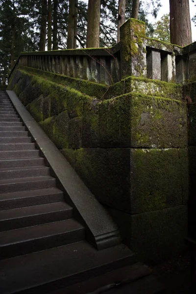 오래 된 계단 사원에서 — 스톡 사진