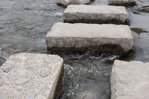 Bridges of stone on the water — Stock Photo, Image