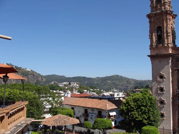 Vue Dessus Taxco Mexico Ville Argent — Photo