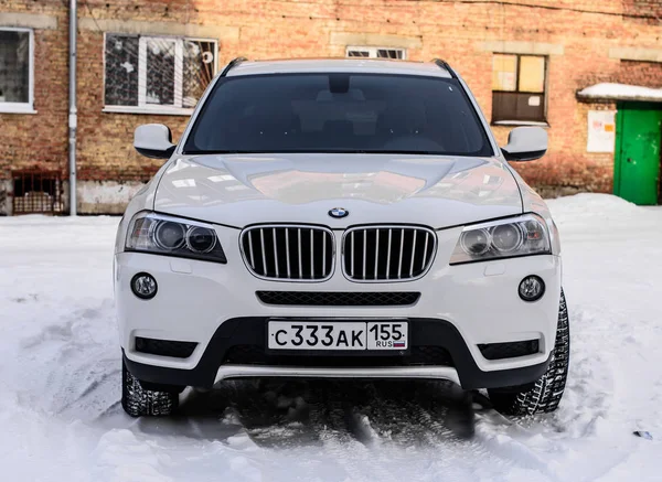 Novokuznetsk, Russie - 19 décembre 2016 : Voiture BMW X3 xDrive28i — Photo