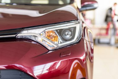 Novokuznetsk, Rusya Federasyonu - Mart 01, 2017: Toyota Rav4.