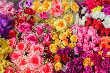 Dekorasyon yapay çiçek. Sahte çiçek