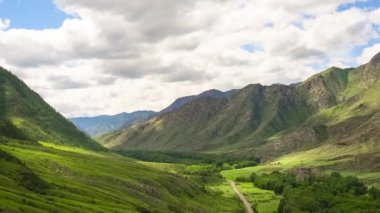 Altay dağlarında