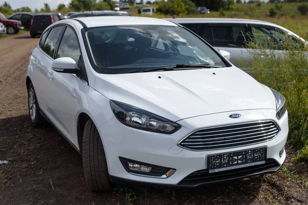 Novokuznetsk, Federacja Rosyjska - 29 lipca 2017: Ford Focus — Zdjęcie stockowe