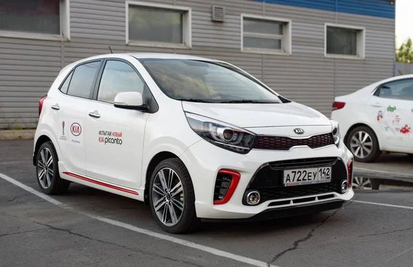 Novokuznetsk, Rusya - 20 Ağustos 2017: Kia Picanto Gt Line 
