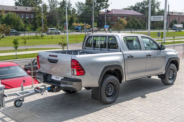 Novokuznetsk, Rusia - 24 de agosto de 2017: Toyota Hilux — Foto de Stock
