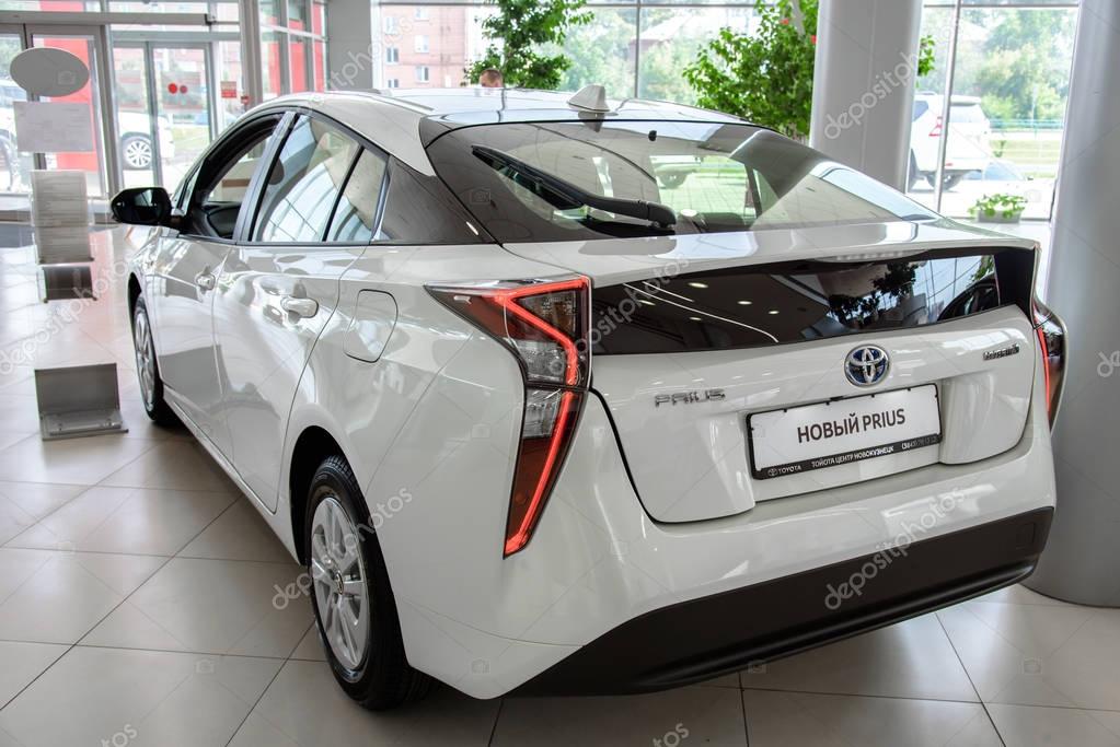 Novokuznetsk, Russia - August 24, 2017: Toyota Prius
