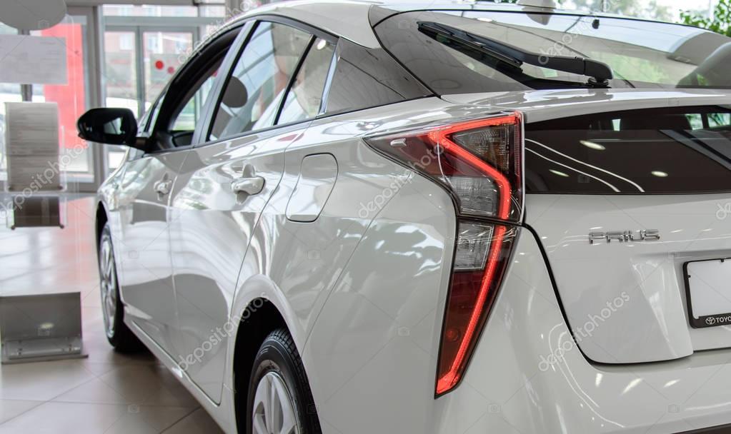 Novokuznetsk, Russia - August 24, 2017: Toyota Prius