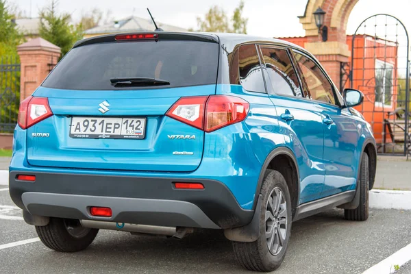 Novokuznetsk Russie Septembre 2017 Suzuki Vitara All Grip Parking — Photo