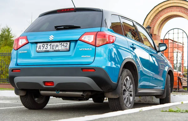 Novokuznetsk Oroszország 2017 Szeptember Suzuki Vitara Minden Fogást Parkolás — Stock Fotó