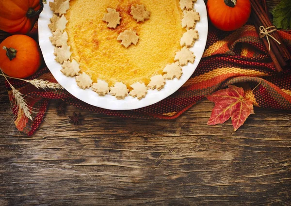 Traditional Pumpkin pie — Stock Photo, Image