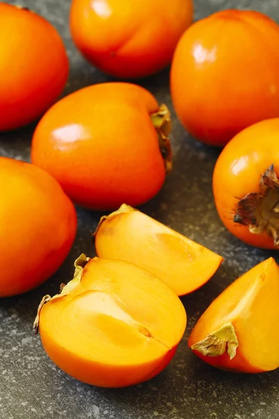 Heerlijke verse kaki fruit — Stockfoto