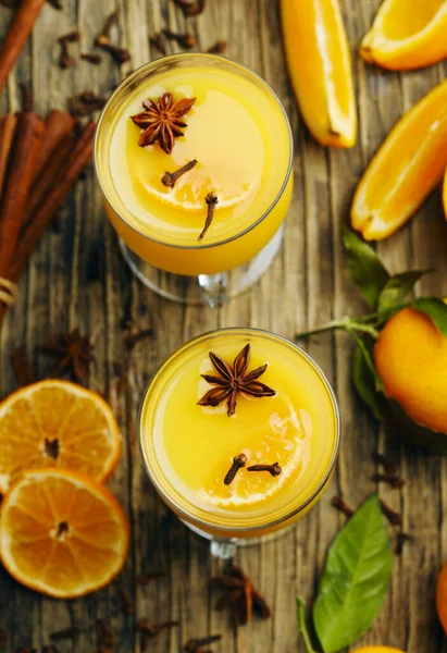 Hot orange drink.  Winter Orange Punch