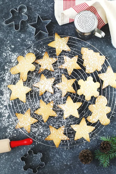 Kerstkoekjes — Stockfoto