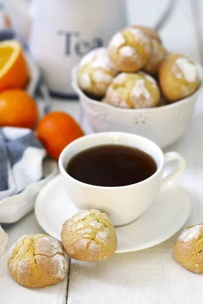 Biscoitos laranja — Fotografia de Stock