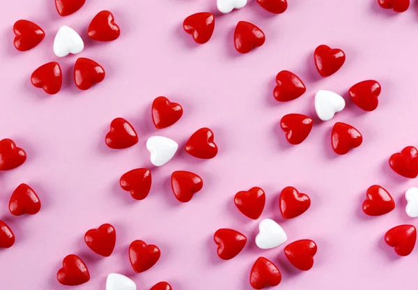 Солоденькі цукерки для серця. День Святого Валентина.. — стокове фото