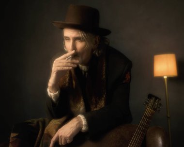 Gitarist duman Sigara