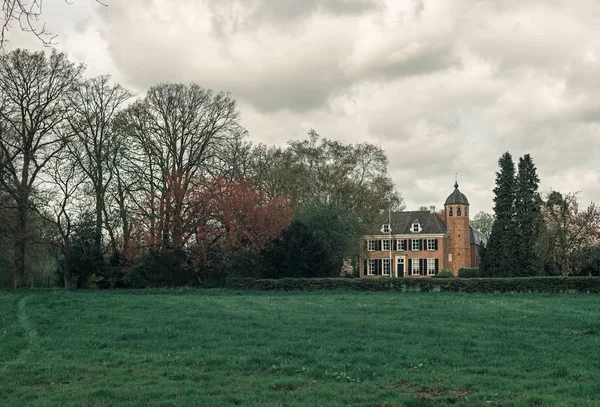 Nederländska landsbygdens landskap — Stockfoto