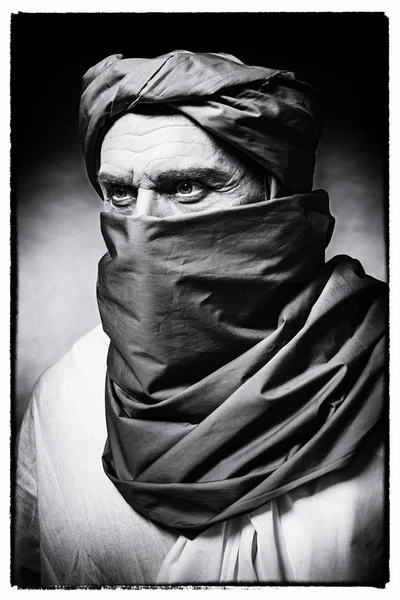 Bereber hombre usando turbante —  Fotos de Stock
