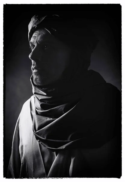 Berber man dragen tulband — Stockfoto