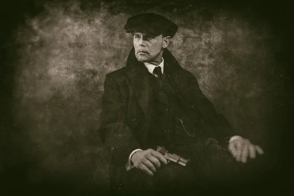 Gangster anglais des années 1920 rétro — Photo