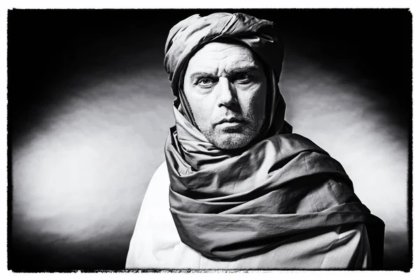 Berber homem vestindo turbante — Fotografia de Stock